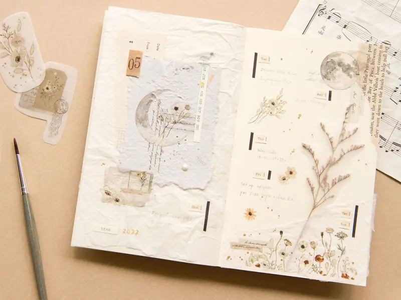 MU Print-On Transfer Stickers 200 - Calm Of The Moon