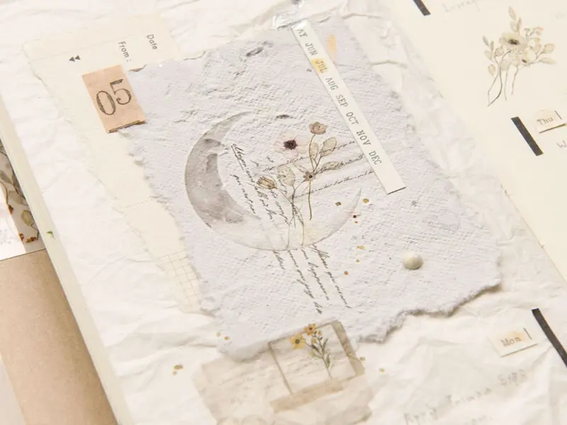 MU Print-On Transfer Stickers 200 - Calm Of The Moon