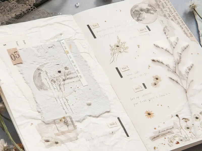 MU Print-On Transfer Stickers 200 - Calm Of The Moon