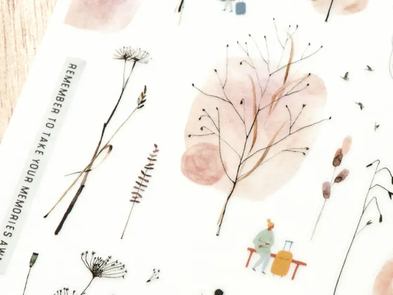 MU Print-On Transfer Stickers 206 - Changing Seasons