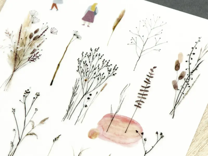 MU Print-On Transfer Stickers 206 - Changing Seasons