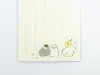 Japanese Notepad Ippitsusen - Birds
