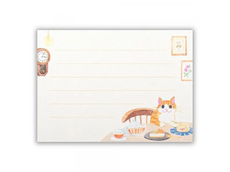 Small Letter Set - Tabby Cat