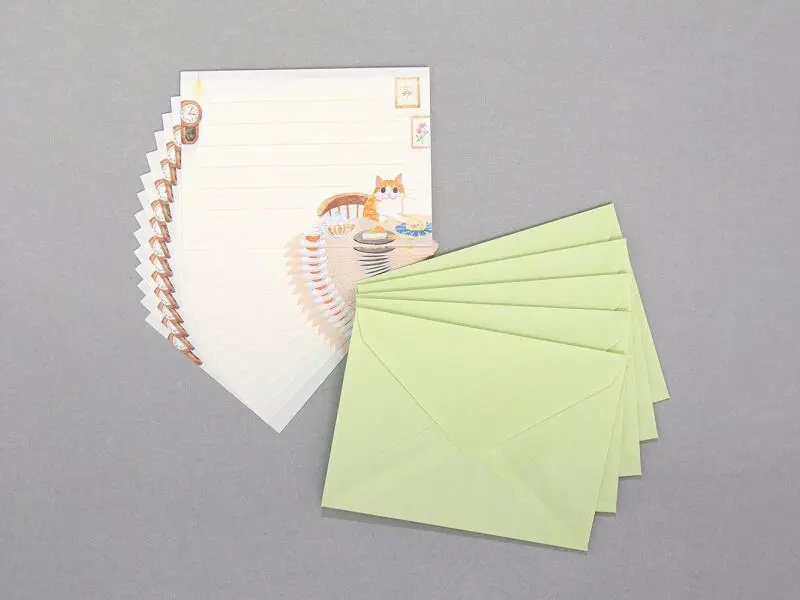 Small Letter Set - Tabby Cat