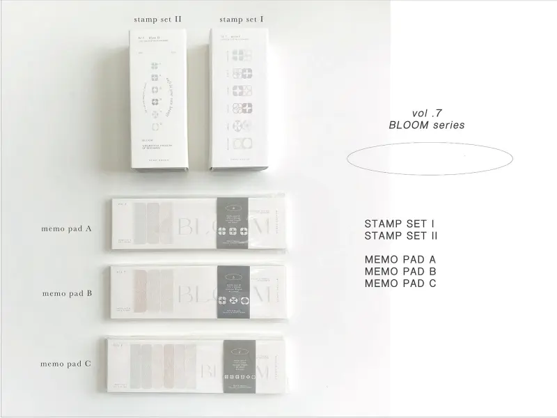 Nyret Stamp Set Vol 7 Bloom Series - No.1