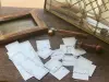 Oeda Letterpress | 3 Pattern Label Book Classic  - Royal Blue & Silver