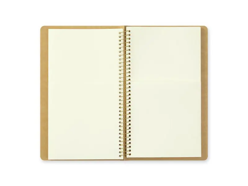 Paper Pocket A5 Slim Spiral Ring Notebook
