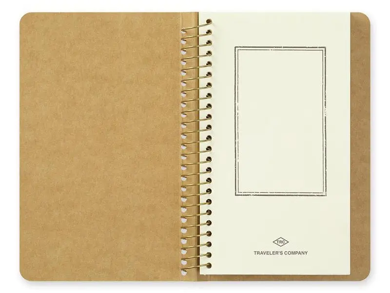 Paper Pocket A6 Slim Spiral Ring Notebook