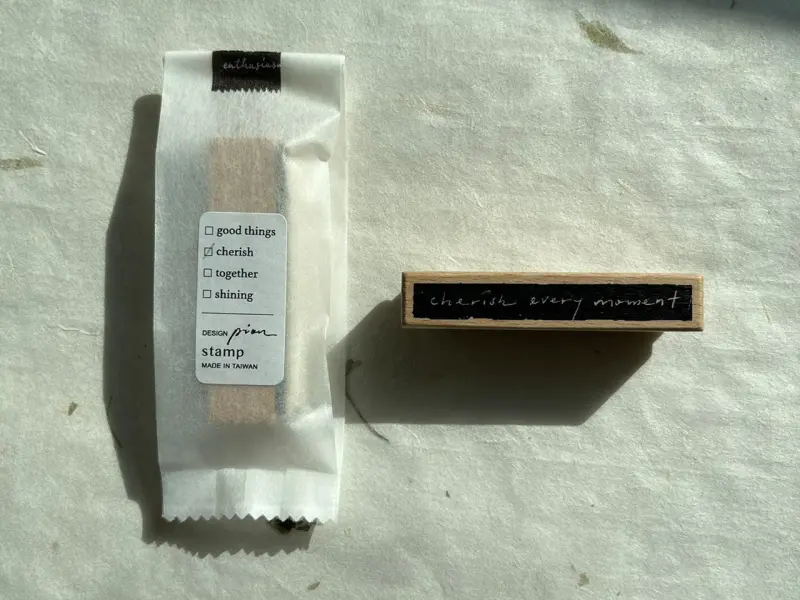 Pion Stamp - Cherish Every Moment