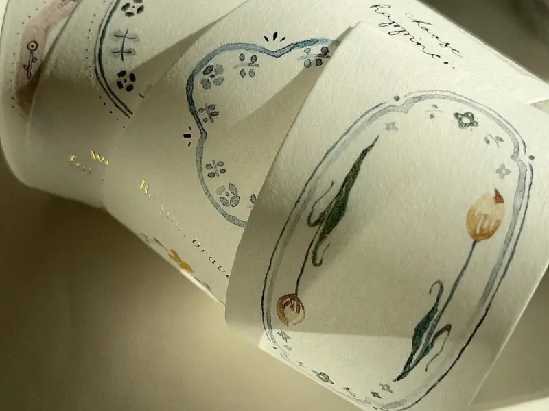 Pion Washi Tape Frames - Plate