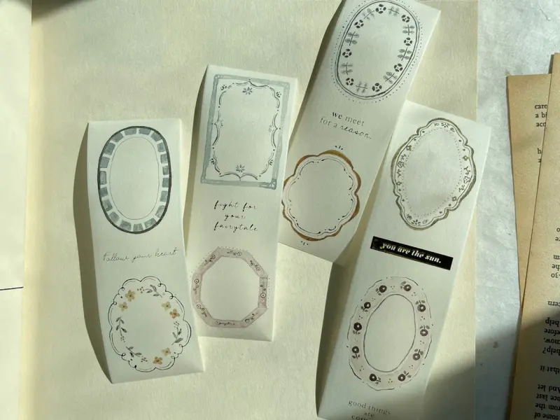 Pion Washi Tape Frames - Plate