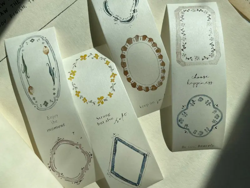 Pion Washi Tape Frames - Plate