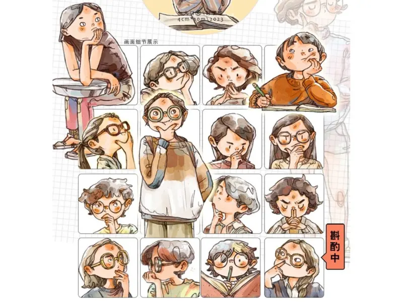 Ding Idako Clear PET Tape - Brainstorming