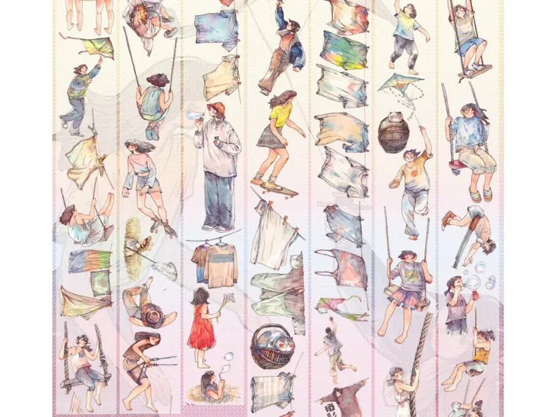 Ding Idako Matte PET Tape - Sunny Day