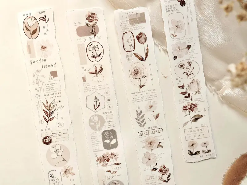 Freckles Tea Matte PET Tape Vol.3 - Autumn Leaves