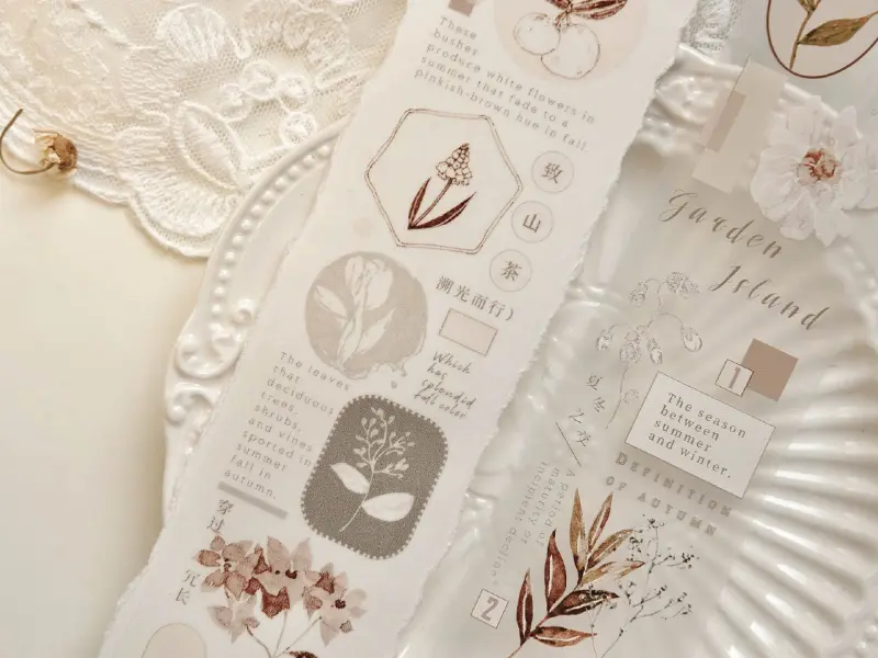 Freckles Tea Matte PET Tape Vol.3 - Autumn Leaves