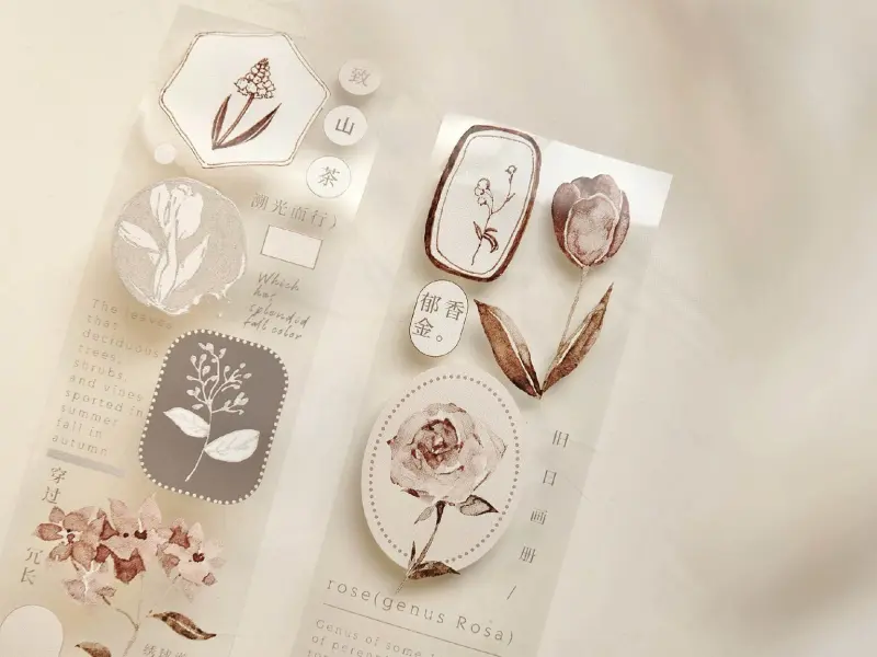 Freckles Tea Matte PET Tape Vol.3 - Autumn Leaves
