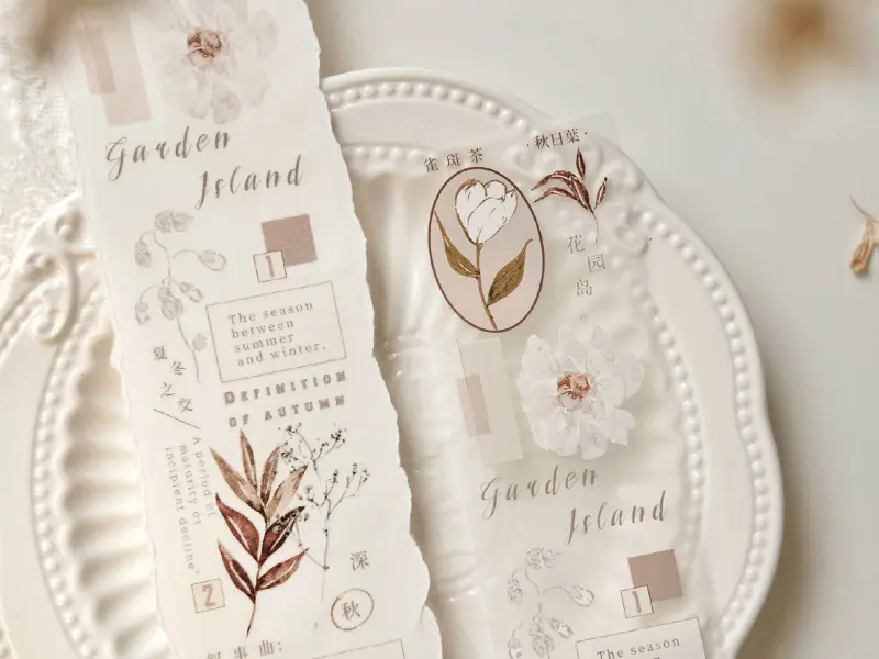 Freckles Tea Matte PET Tape Vol.3 - Autumn Leaves
