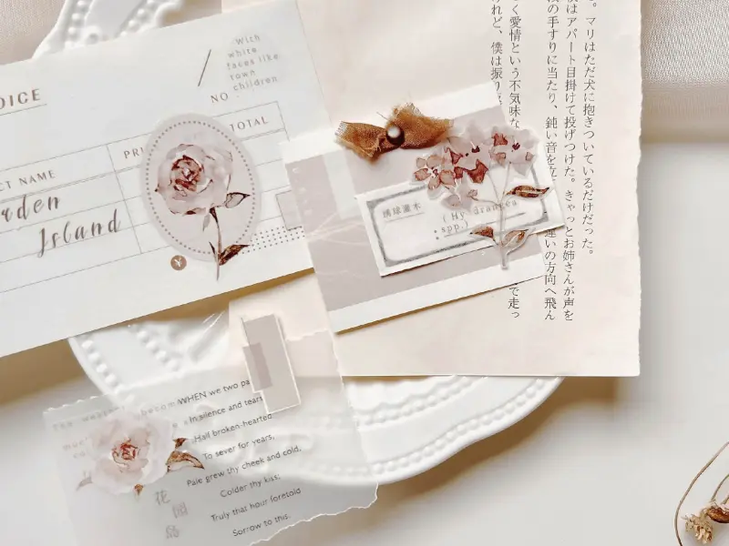 Freckles Tea Matte PET Tape Vol.3 - Autumn Leaves