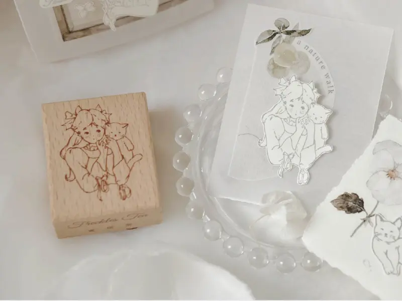 Freckles Tea Stamp Set Vol.3 - Hanashima Diary