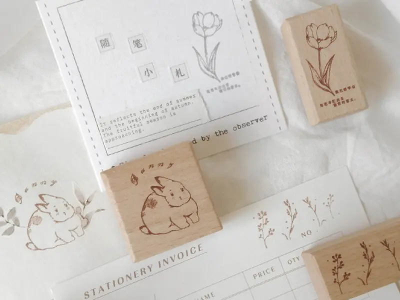 Freckles Tea Stamp Set Vol.3 - Hanashima Diary