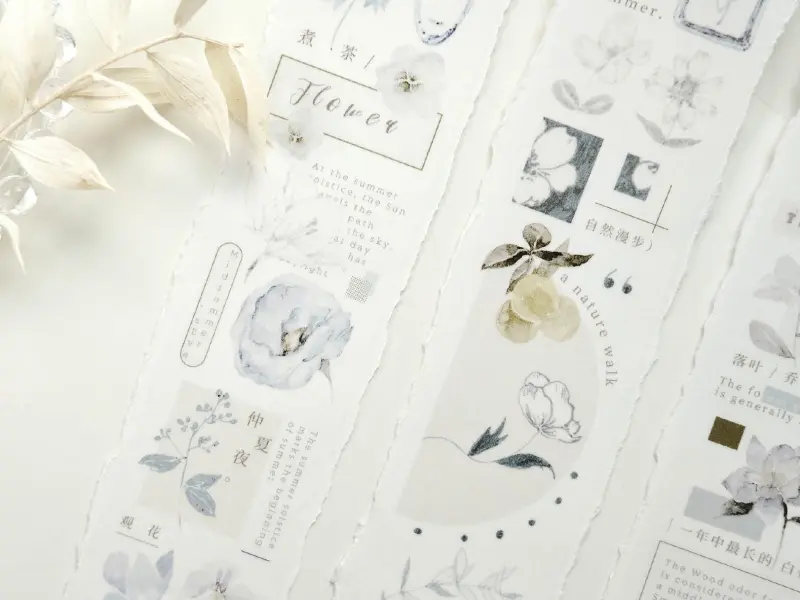 Freckles Tea Washi Tape Vol.3 - Cicada Rain