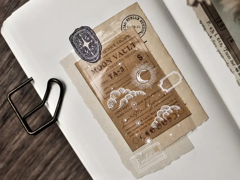 Miao Stelle Memo Pad - Moon Vault Note