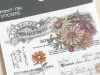 Pre-Order MU Print-On Transfer Stickers 211 - Flower Archives
