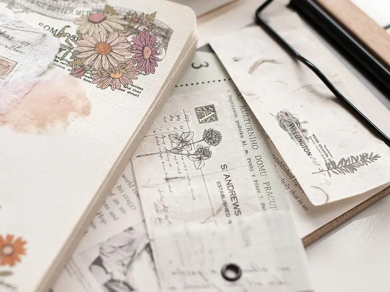 Pre-Order MU Print-On Transfer Stickers 211 - Flower Archives