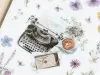 Pre-Order MU Print-On Transfer Stickers 214 - Typewriter