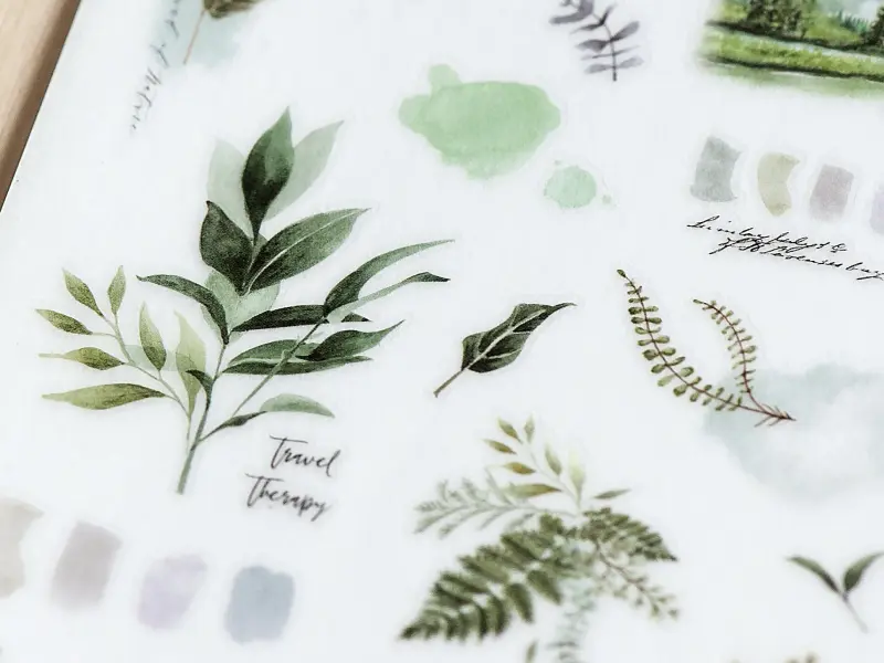 MU Print-On Transfer Stickers 216 - Travel Therapy