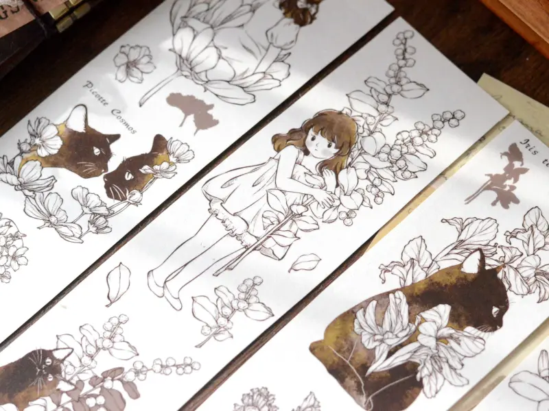 Xiaobaijia Tape - Leisurely Walk With Cat