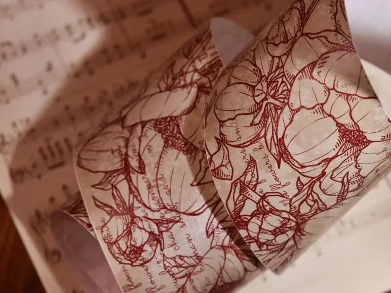 Pre-Order Xiaobaijia Washi Tape - Rhyme