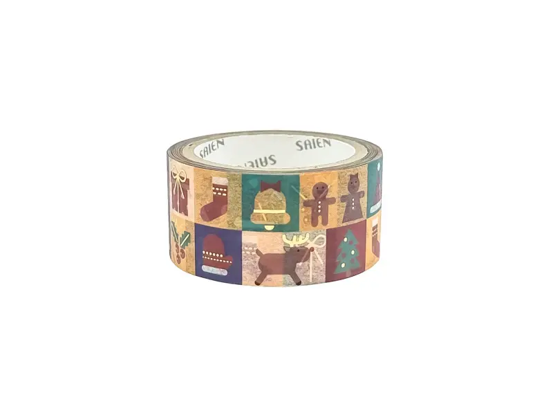 Saien | Christmas Washi Tape - Small Winter Things