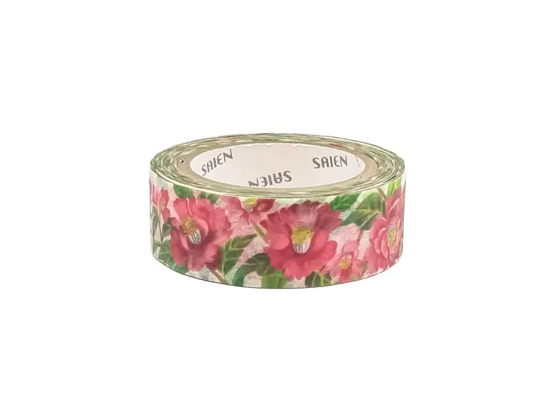 Saien | Washi Tape Nature - Camellia