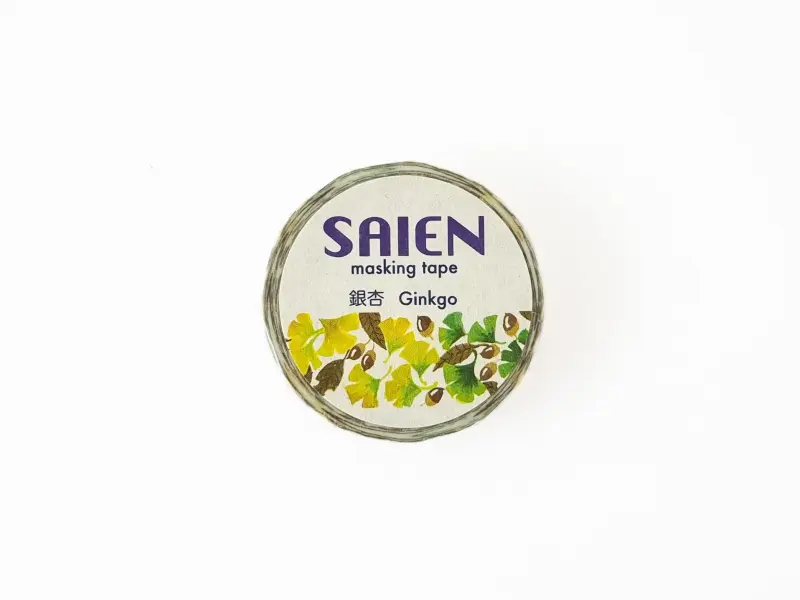 Saien | Washi Tape Nature - Ginkgo Leaves
