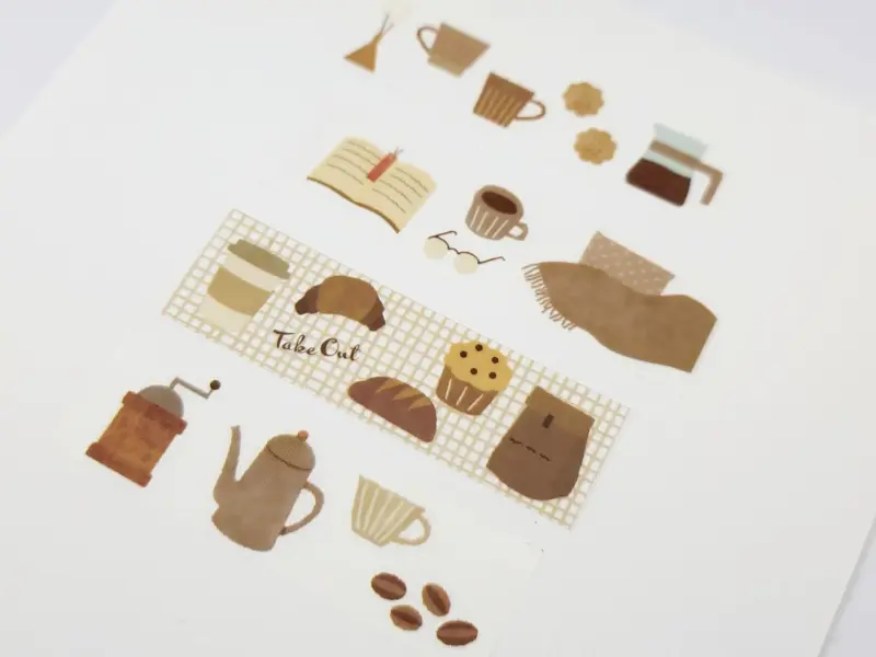 Saien Clear Tape - Coffee