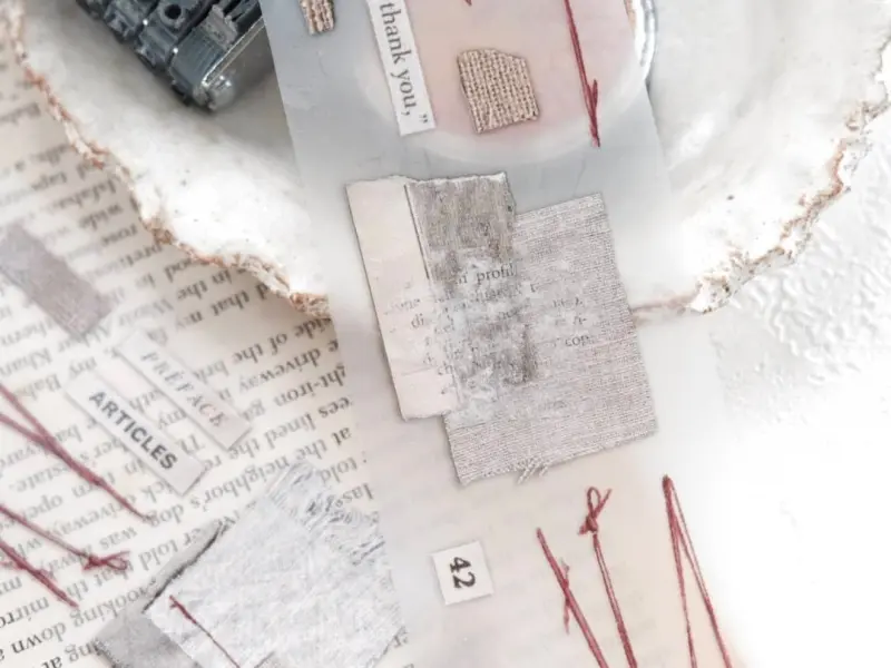 Stationery Instinct Clear PET Tape - Stitches