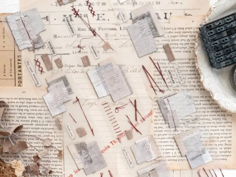 Stationery Instinct Clear PET Tape - Stitches