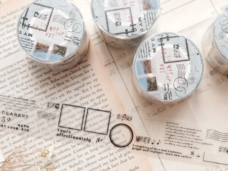 Stationery Instinct Matte PET Tape - Collage Practice