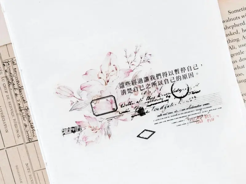 Stationery Instinct Matte PET Tape - Combination Frame Black