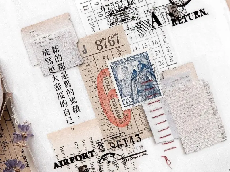 Stationery Instinct Matte PET Tape - Combination Frame Black