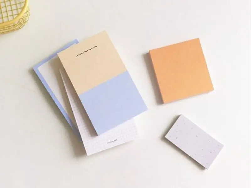 Sticky Memo Daily Plan Pastel Combination - No.1934