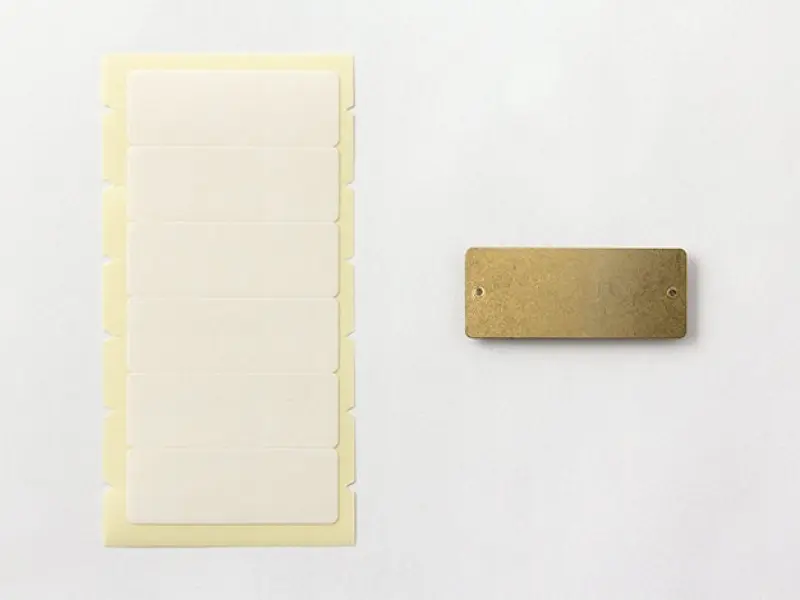 Brass Label Plates