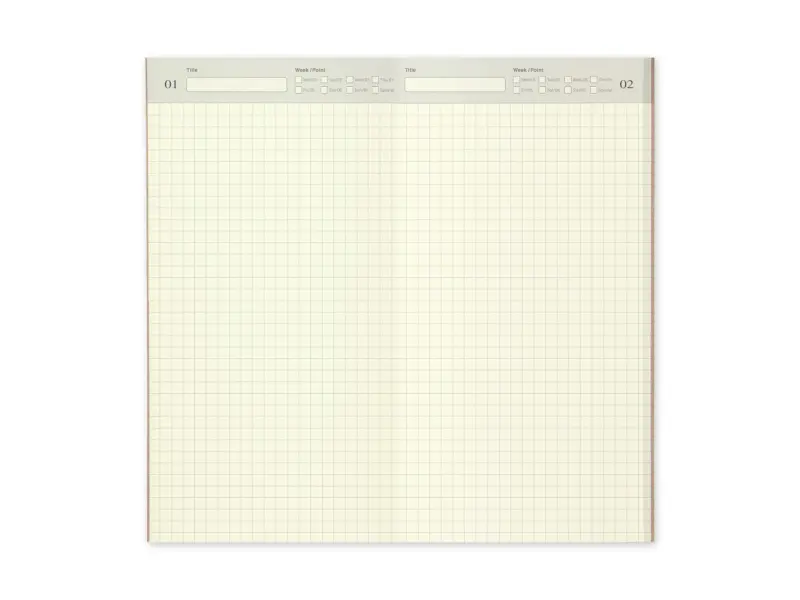 005. Free Diary Daily Traveler's Notebook