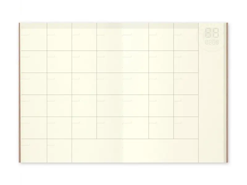 006. Free Diary Monthly Passport Traveler's Notebook