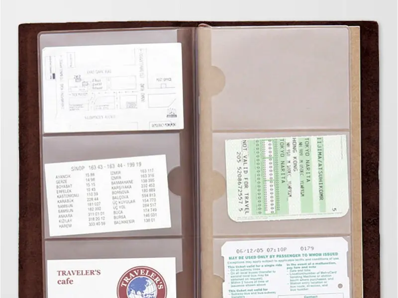 007. Card File Traveler's Notebook