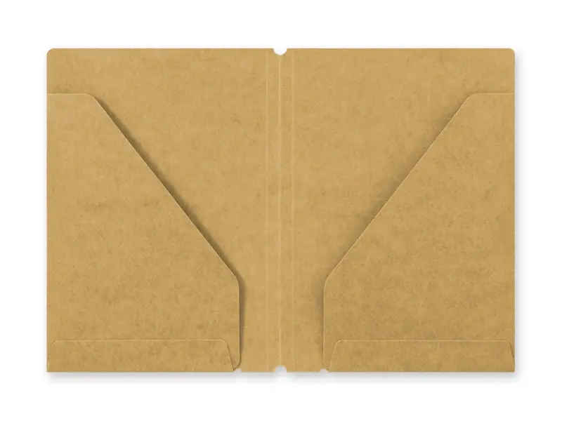 010. Kraft Paper Folder Refill Passport Traveler's Notebook