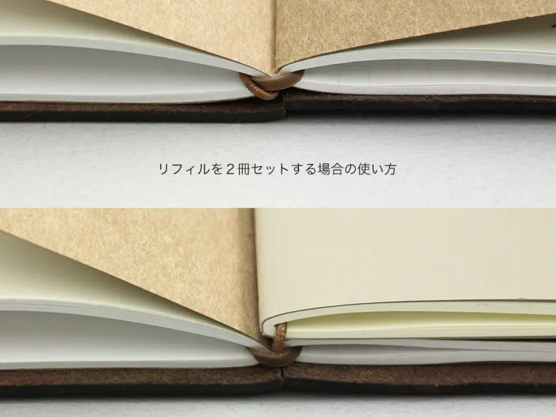 011. Connecting Rubber Band Passport Traveler's Notebook