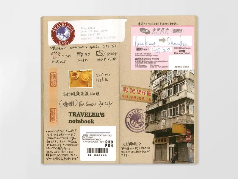 014. Kraft Paper Refill Traveler's Notebook